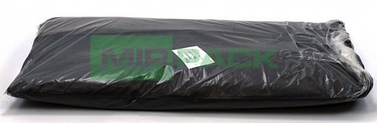 Мешки для мусора 180 л, 70 мкм, ПВД, 100 шт. черные, 2х слойные - Вид 4